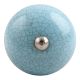  Sky Blue Crackle Ceramic Wine Stopper